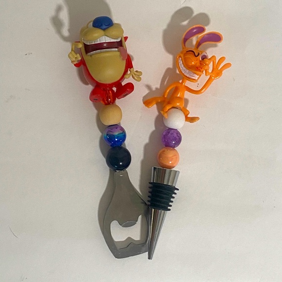 90s Throwback Bar Set REN & STIMPY - Picture 1 of 11